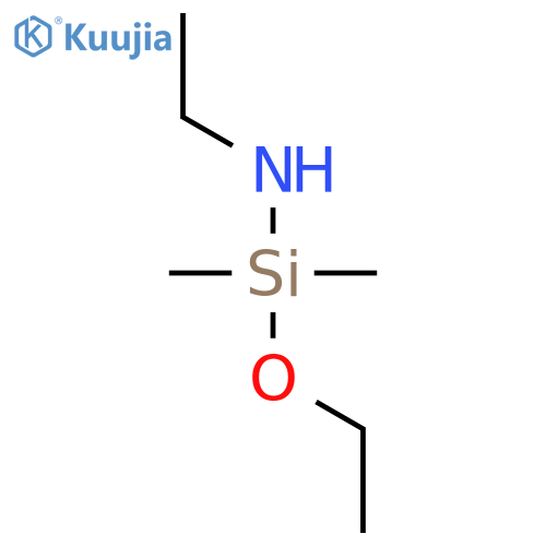SILANAMINE, 1-ETHOXY-N-ETHYL-1,1-DIMETHYL- structure