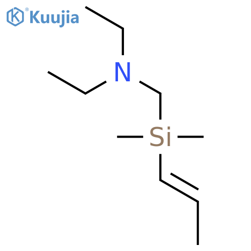 ETHANAMINE, N-[(DIMETHYLPROPENYLSILYL)METHYL]-N-ETHYL- structure