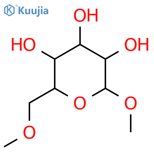 D-Glucopyranoside, methyl 6-O-methyl- structure