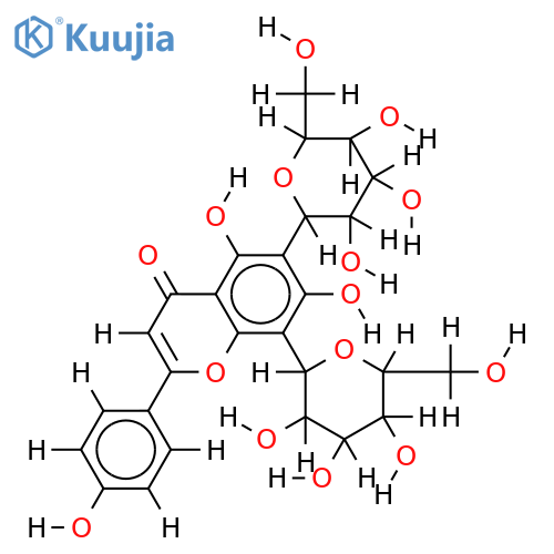 apigenin 6,8-di-C-glucopyranoside structure