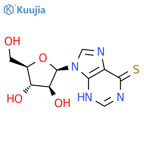 Purine,6-(D-arabinopyranosylthio)- (7CI) structure