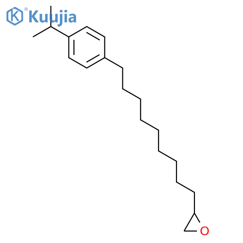 OXIRANE, [9-[4-(1-METHYLETHYL)PHENYL]NONYL]- structure