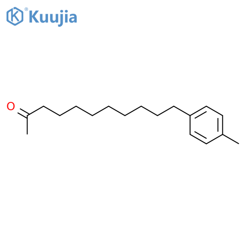 2-Undecanone, 11-(4-methylphenyl)- structure