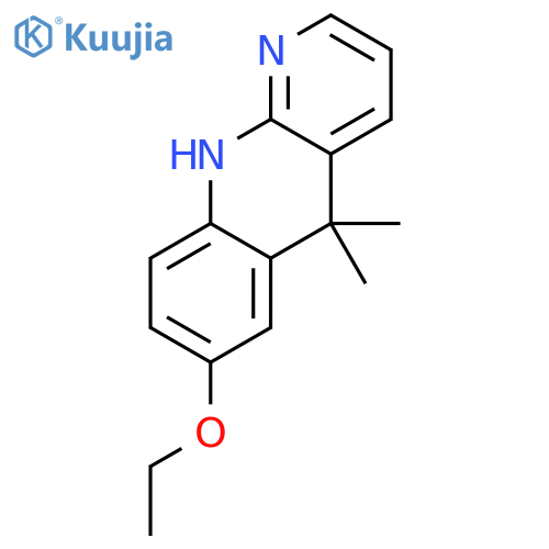 BENZO[B][1,8]NAPHTHYRIDINE, 7-ETHOXY-5,10-DIHYDRO-5,5-DIMETHYL- structure