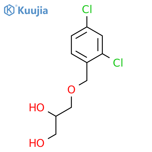 1,2-Propanediol, 3-[(2,4-dichlorophenyl)methoxy]- structure