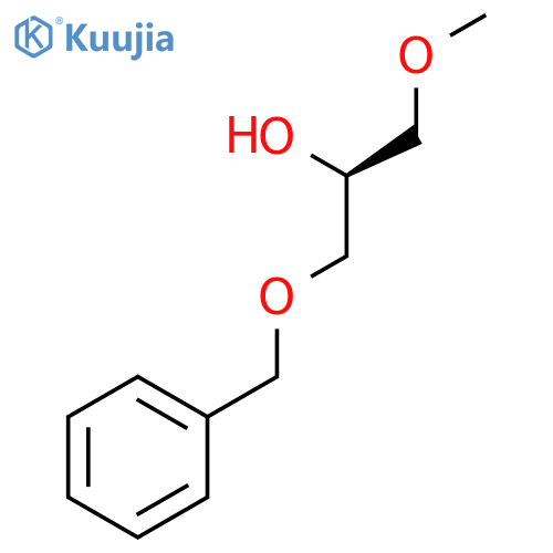 2-PROPANOL, 1-METHOXY-3-(PHENYLMETHOXY)-, (S)- structure