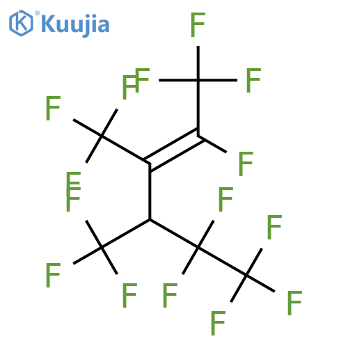 2-Hexene, 1,1,1,2,5,5,6,6,6-nonafluoro-3,4-bis(trifluoromethyl)-, (E)- structure