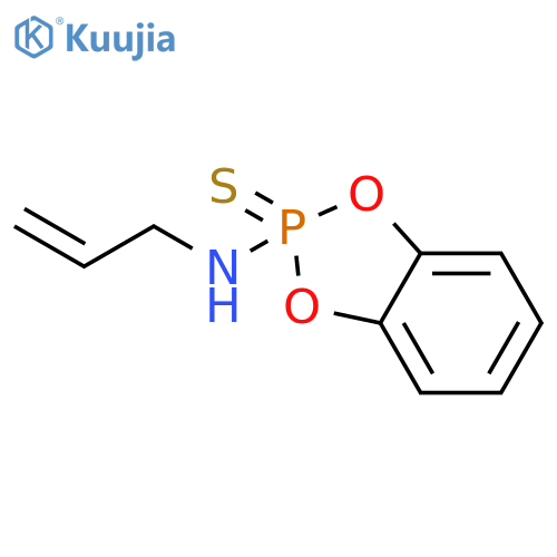 1,3,2-BENZODIOXAPHOSPHOL-2-AMINE, N-2-PROPENYL-, 2-SULFIDE structure