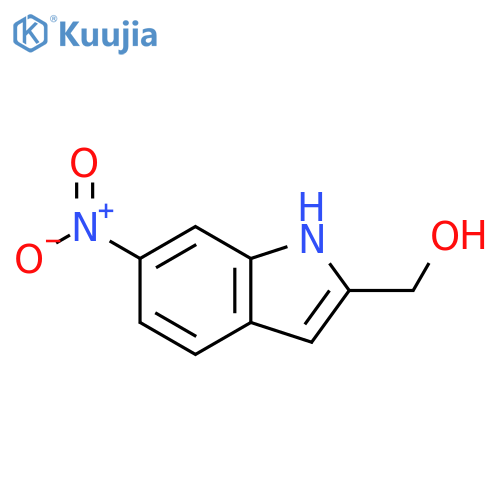 6-nitro-1H-Indole-2-methanol structure