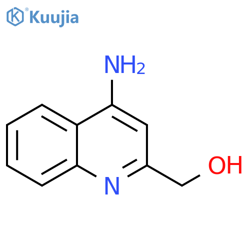 4-amino-2-Quinolinemethanol structure