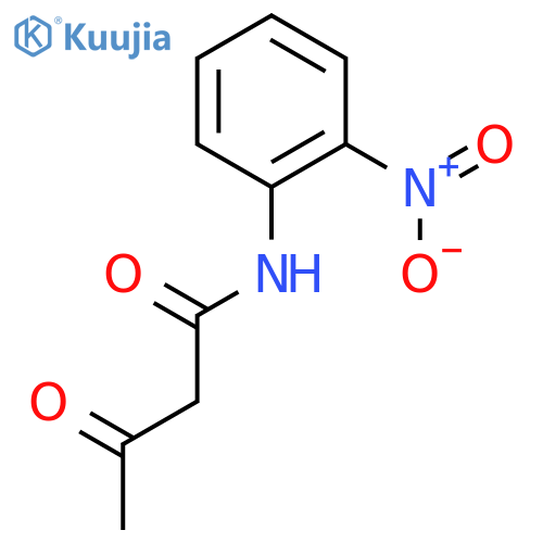 o-Nitroacetoacetanilide structure