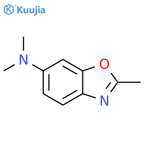 6-Benzoxazolamine, N,N,2-trimethyl- structure
