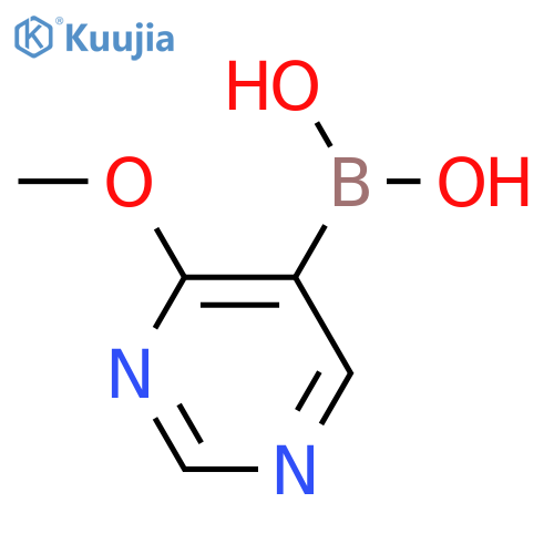 (4-Methoxypyrimidin-5-yl)boronic Acid structure