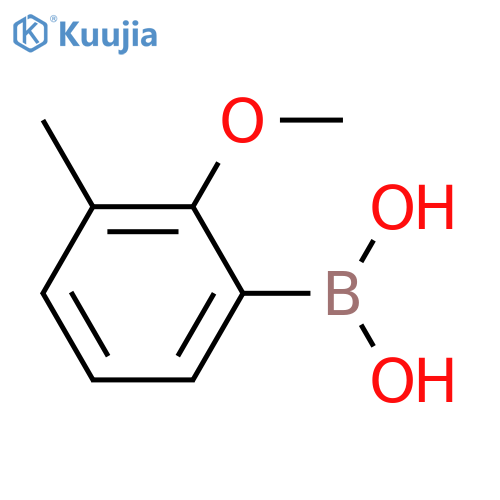 2-Methoxy-3-methylphenyl Boronic Acid structure