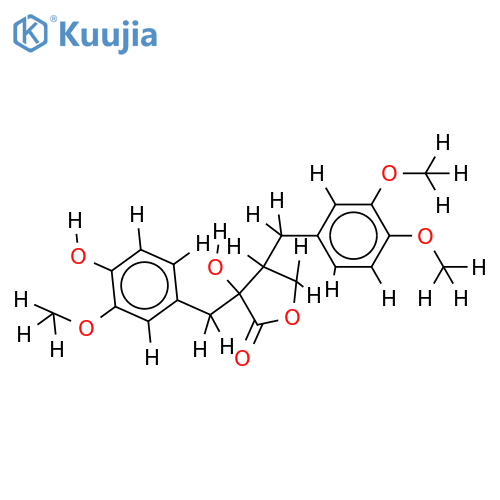 (+/-)-trachelogenin structure