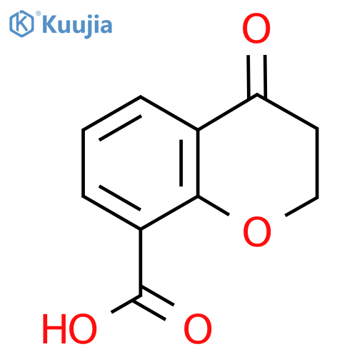 4-oxo-8-Chromancarboxylic Acid structure
