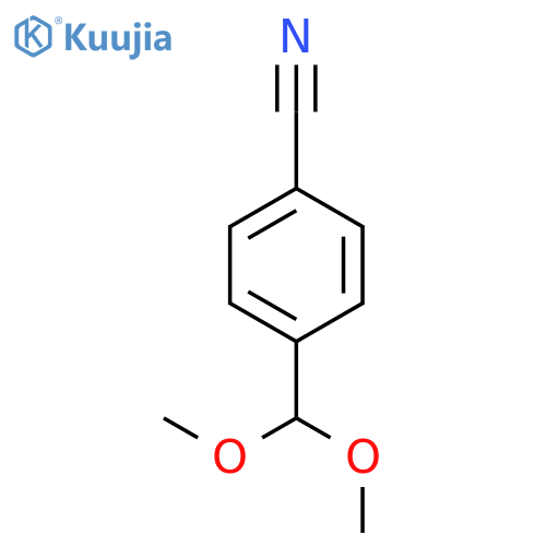 Benzonitrile, 4-(dimethoxymethyl)- structure