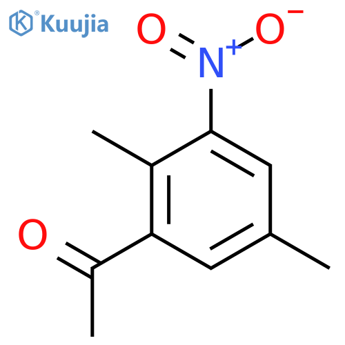 1-(2,5-Dimethyl-3-nitrophenyl)ethanone structure