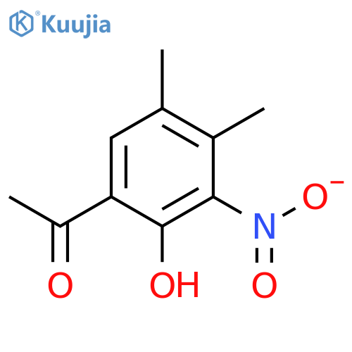 Ethanone,1-(2-hydroxy-4,5-dimethyl-3-nitrophenyl)- structure