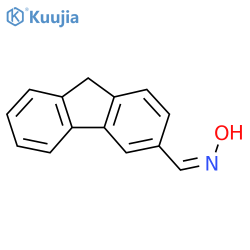 9H-Fluorene-3-carbaldehyde oxime structure