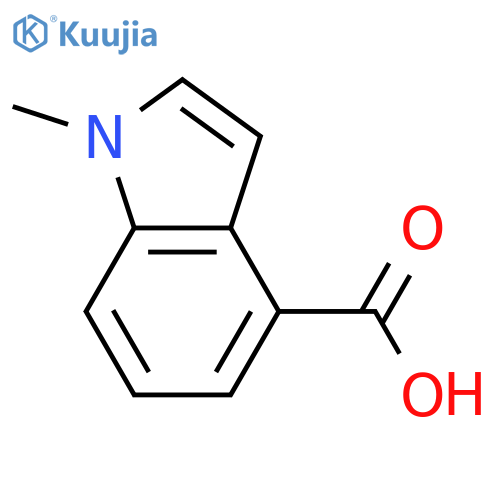 1-Methyl-1H-indole-4-carboxylic acid structure
