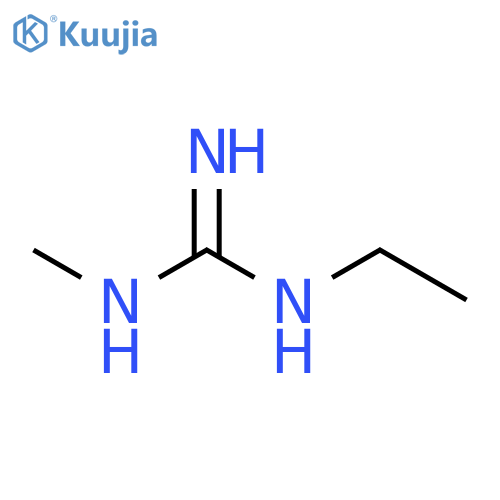 N'-ethyl-N-methylguanidine structure