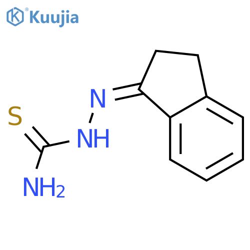 Hydrazinecarbothioamide, 2-(2,3-dihydro-1H-inden-1-ylidene)-, (2E)- structure