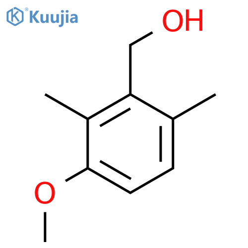 (3-Methoxy-2,6-dimethylphenyl)methanol structure