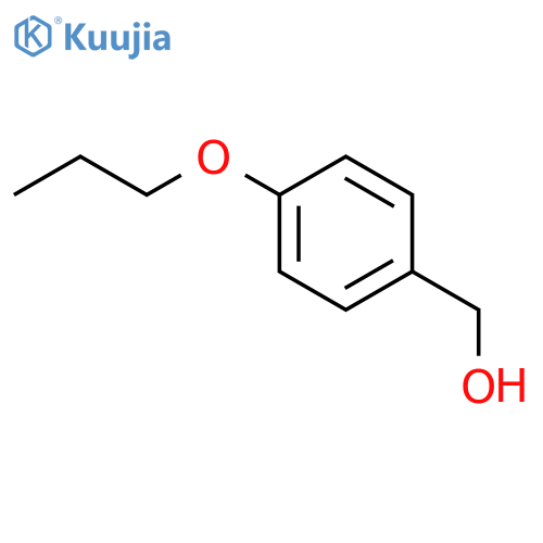 (4-Propoxyphenyl)methanol structure