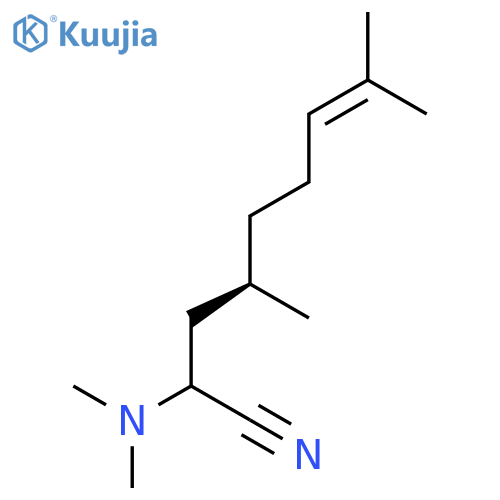 7-NONENENITRILE, 2-(DIMETHYLAMINO)-4,8-DIMETHYL-, (4R)- structure
