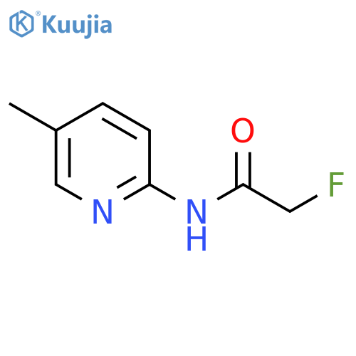 Acetamide, 2-fluoro-N-(5-methyl-2-pyridinyl)- structure