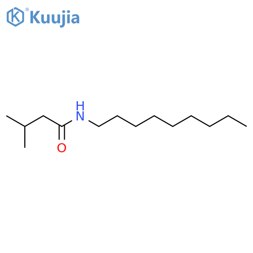 Butanamide, 3-methyl-N-nonyl- structure