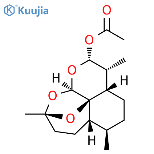 Deoxydihydroartemisinin Acetate structure