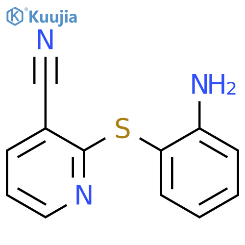 2-(2-Aminophenyl)thionicotinonitrile structure