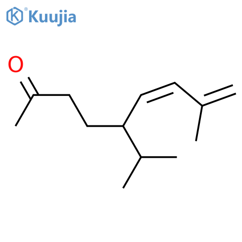 6,8-NONADIEN-2-ONE, 8-METHYL-5-(1-METHYLETHYL)-, (Z)- structure