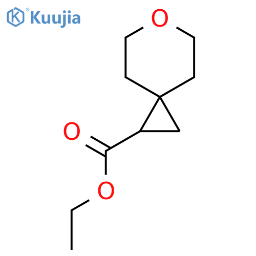 Ethyl 6-oxaspiro[2.5]octane-1-carboxylate structure