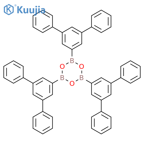 2,4,6-Tris(m-terphenyl-5'-yl)boroxin structure