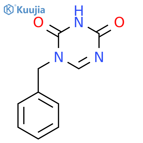 1-benzyl-1,3,5-triazine-2,4-dione structure