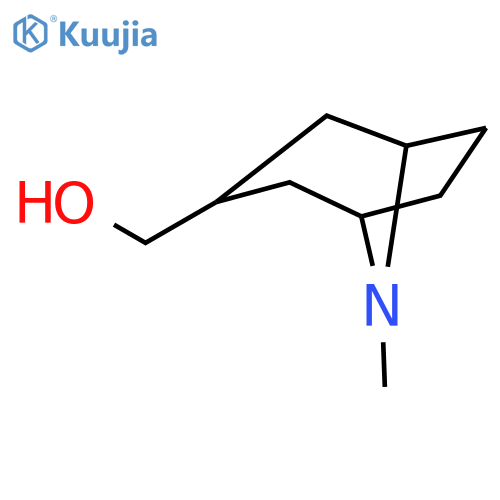 {8-methyl-8-azabicyclo3.2.1octan-3-yl}methanol structure
