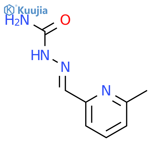 Hydrazinecarboxamide,2-[(6-methyl-2-pyridinyl)methylene]- structure