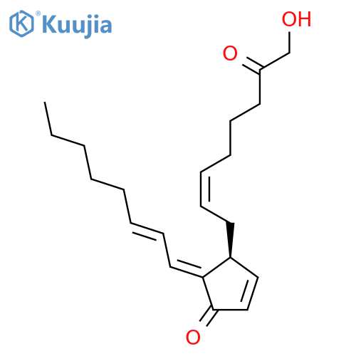 PROSTA-5,9,12,14-TETRAENE-1,11-DIONE, 1-(HYDROXYMETHYL)-, (5Z,14E)- structure