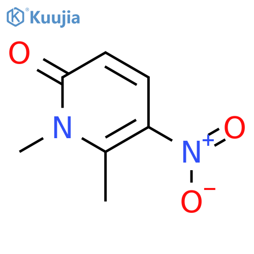 1,6-dimethyl-5-nitro-2(1h)-pyridinone structure
