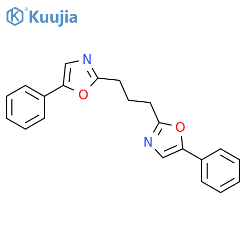 Oxazole, 2,2'-(1,3-propanediyl)bis[5-phenyl- structure