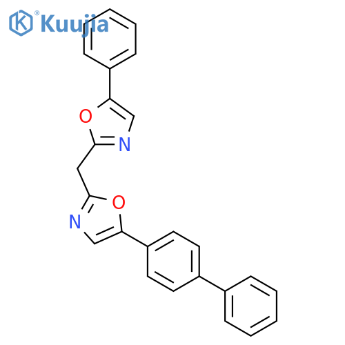 OXAZOLE, 2-[(5-[1,1'-BIPHENYL]-4-YL-2-OXAZOLYL)METHYL]-5-PHENYL- structure