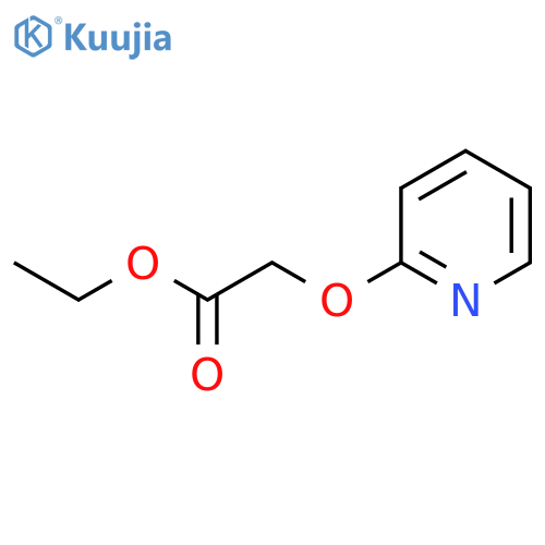 Ethyl 2-(pyridin-2-yloxy)acetate structure