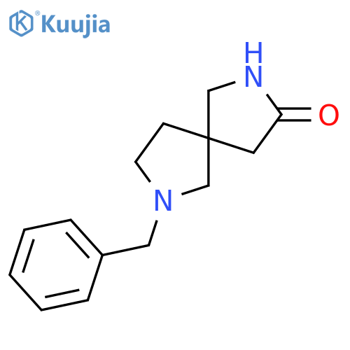 7-Benzyl-2,7-diazaspiro[4.4]nonan-3-one structure