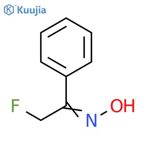 Ethanone, 2-fluoro-1-phenyl-, oxime structure