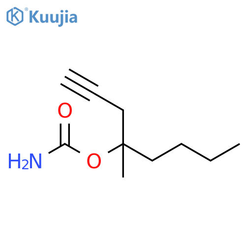 Carbamic acid,1-butyl-1-methyl-3-butynyl ester (6CI,7CI) structure