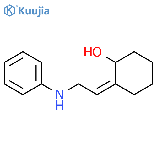 Cyclohexanol, 2-[2-(phenylamino)ethylidene]-, (1R,2Z)- structure