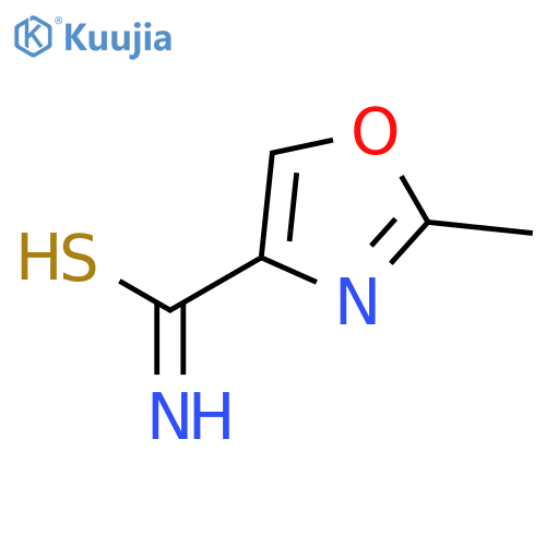 2-Methyl-1,3-oxazole-4-carbothioamide structure